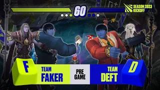 Mundo Dodge ball | Team F vs Team D Side Selction Game | SEASON 2023 KICKOFF