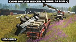 Rekan Kerja Numpang Nama !! Ini Truk Keguling Segala Lagi 💪( ͠─ . ͡─҂) SnowRunner Indonesia