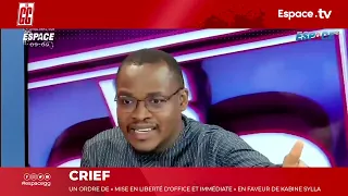 CRIEF UN ORDRE DE « MISE EN LIBERTÉ D'OFFICE ET IMMÉDIATE » EN FAVEUR DE KABINE SYLLA