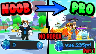 *NOOB TO PRO* F2P ❌ NO ROBUX CHALLENGE ❌ Part 1 | ROBLOX SWORD FIGHTERS SIMULATOR