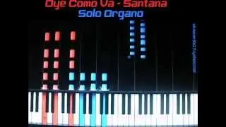 Carlos Santana organ Solo (solo de organo) Oye como va 1970