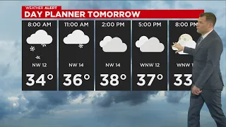 Chicago Weather Alert: Wintry Mix Moves In Overnight To Affect Monday Morning Commute