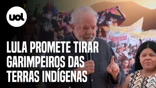 Lula diz que vai 'tirar definitivamente' garimpeiros de terras indígenas: 'Vamos cuidar da Amazônia'