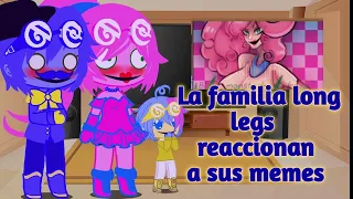 La familia long legs reaccionan a sus memes