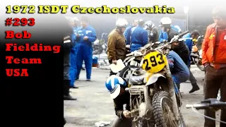 1972 ISDT Czechoslovakia - Bob Fielding Super 8 Video Footage