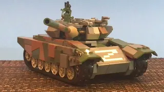 LEGO Russian T-90 Tank Invasion of Ukraine - Early Version