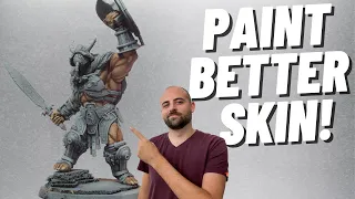 Paint different skin tones for miniatures, suitable for beginners! No Airbrush needed!