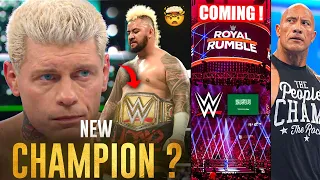SOLO Sikoa BANEGA* 👀 NEXT CHAMPION ! CODY Rhodes LOSING? ROYAL Rumble 2026 Saudi Arabia, WWE News