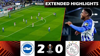 Football Life 2024 | Brighton 2-0 Ajax | UEFA Europa League 2023/24 | Extended Highlights