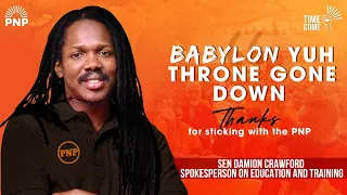 Thanks for Sticking with the PNP | Senator Damion Crawford