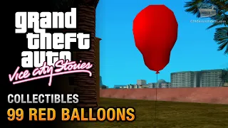 GTA Vice City Stories - All 99 Red Balloons Locations