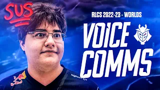 G2 AMONG US?! | RLCS Worlds Voicecomms