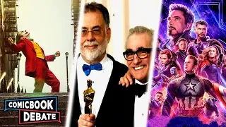 Are Superhero Movies CINEMA? | Scorsese Says Marvel is Not Cinema | Coppola Calls the MCU Despicable