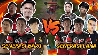 KETIKA TIM SENIOR MELAWAN TIM JUNIOR !! MATCH 1