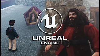 (Mystical Magic) HARRY POTTER MADE IN UNREAL ENGINE 5 (RTX)