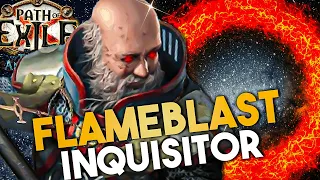 Flameblast Inquisitor MELTS the Endgame - 3.22 Path of Exile Build Guide