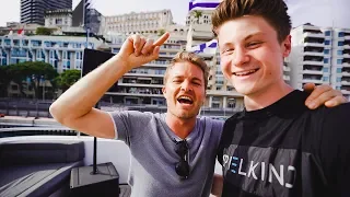 Yacht-Party in Monaco mit Nico Rosberg