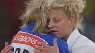 Kayla Harrison Wins Women's Judo -78kg Gold v Gemma Gibbons - London 2012 Olympics