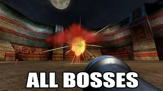 Serious Sam: The Second Encounter - All Bosses (With Cutscenes) HD 1080p60 PC