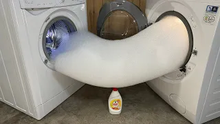 Experiment - Foam Bridge - between Washing Machines