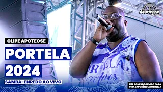 Portela 2024 | Samba-Enredo ao vivo | Clipe Apoteose #sambas2024