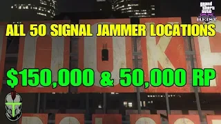 All 50 Signal Jammer Locations | $150,000 & 50,000 RP | Unlock Secret Crew Member