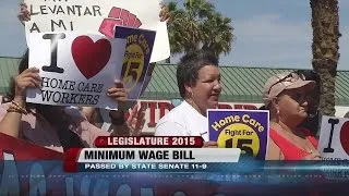 Bill raising minimum wage, changing overtime passes Senate