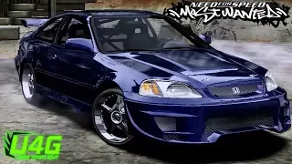 Honda Civic Si Coupe (1999) NFS Most Wanted 2005 Mod Spotlight