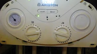 Котел Ariston BS II 24 FF  не работает.Отрыв пламени