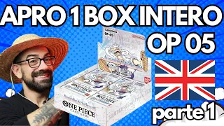 APRO UN INTERO BOX DI ONE PIECE OP05 INGLESE