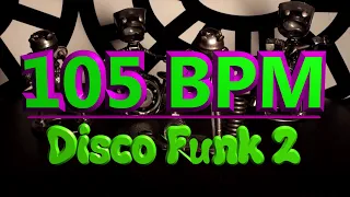 105 BPM - Disco Funk #2 - 4/4 Drum Beat - Drum Track