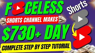 How To Make Money With YouTube Shorts WITHOUT Showing Your FACE And Earn $730+ Daily!