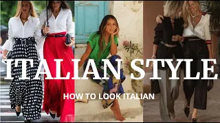 ITALIAN STYLE/ HOW TO GET THAT ITALIAN LOOK/INSPIRATION #italian #oldmoney #pinterest #streetstyle