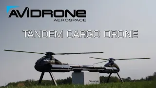 AVIDRONE Tandem Delivery Drone