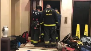 Man Crushed to Death by Falling Elevator