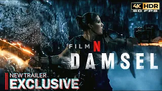 [4K HDR] DAMSEL - FULL TRAILER (60FPS) Millie Bobby Brown | Netflix 2024