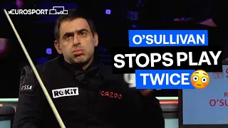 O'Sullivan fumes at a mass walk-out during his UK Championship quarter-final | Eurosport Snooker