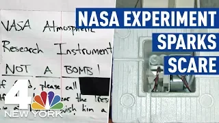 NASA Experiment With Note Mentioning President Trump Sparks Scare