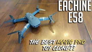 Eachine E58, The Best Mavic Pro Toy Clone????