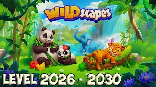 Wildscapes level 2026 - 2030 HD