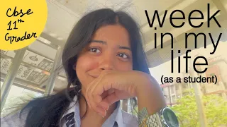 A Week in my Life as a *CBSE 11th Grader* | chaotic days | Dia Gautam #weekinmylife