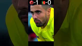 Portugal vs morocco 2022 fifa World Cup quarter final highlights (Ronaldo crying in this match😭)