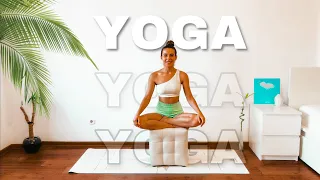 🧘🏼‍♀️Йога На Стуле ~ Легкая Йога ~ Растяжка Для Всех ~ Йога 30 Минут