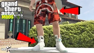 How to Install Nike Air Mags & Bape Camo Shorts (2019) GTA 5 MODS