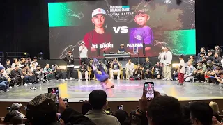 Tsukki vs NaNa, Powermove exhibition battle, Uijeongbu Breaking Games 2023