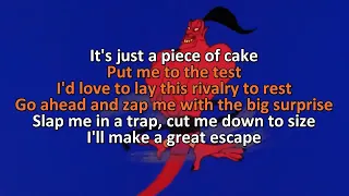 Aladdin The Return of Jafar - You're Only Second Rate - Karaoke Instrumental Lyrics - ObsKure