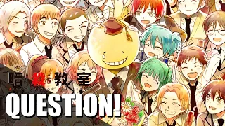 Question! • english ver. by Jenny & Discord Server ♥ (Assassination Classroom)