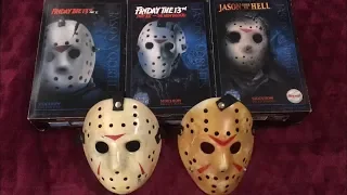 FRIDAY The 13th Merchandise- My Tiny Collection- Jason Voorhees Hockey Masks