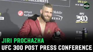 Jiri Prochazka: "I am not a psycho" | UFC 300 Post-Fight Press Conference