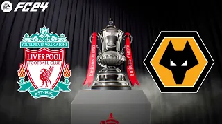 FC 24 | Liverpool vs Wolves - The FA Cup Final - PS5™ Full Match & Gameplay